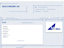 Tablet Screenshot of multiwork.no